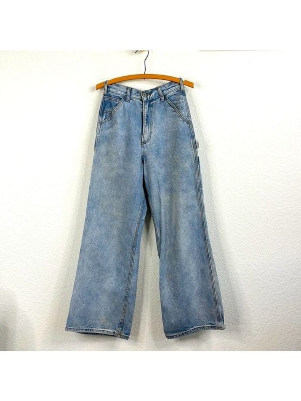 J. Galt Acid Wide Leg High Waist Carpernter Jeans